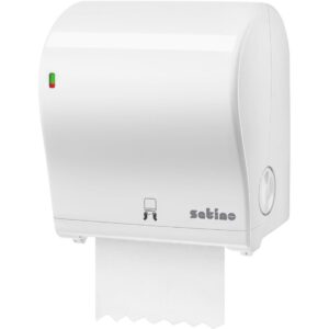 Satino PT1 - Midi - MHF Roll Towel Dispenser - White