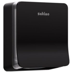 Satino PT3 V-Fold / C-Fold Hand Towel Dispenser STD - Black