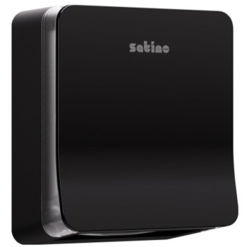 Satino PT3 V-Fold / C-Fold Hand Towel Dispenser STD - Black