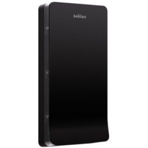 Satino PT2 Slim Z-Fold / W-Fold Hand Towel Dispenser XL - Black