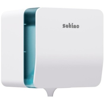 Satino CF1 Centrefeed Wiping Roll Dispenser - White
