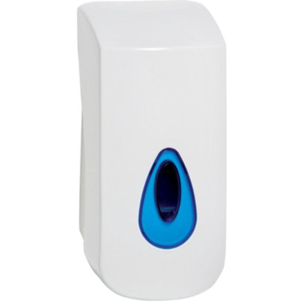 900ml Modular White/Blue Bulk Fill Soap Dispenser