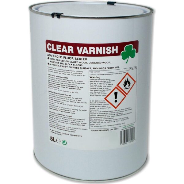 CLEAR (FLOOR) VARNISH- 5L