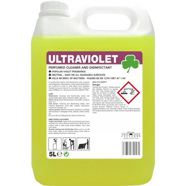810.5L SAN MULTI VIOLET ultravoilet neutral cleaner-5L