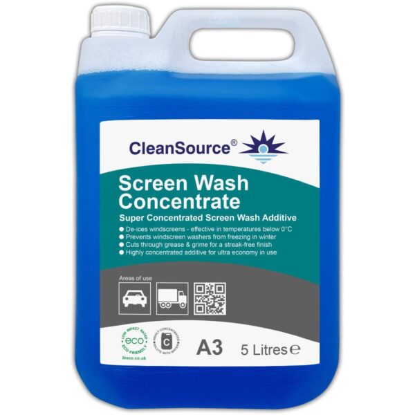 CleanSource® SCREENWASH CONCENTRATE -5L