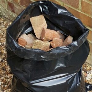 20x30" Heavy Duty Black Rubble Sacks (1x100)