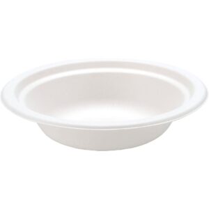 (B2) 12oz White Polystyrene Bowl (Laminated) (1x100)