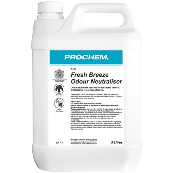 B230-05 Prochem FRESH BREEZE Odour Neutraliser -5L