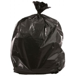 envirosack® 18x29x39" 90L 10Kg Medium Duty Refuse Sacks - BLACK (1x200)