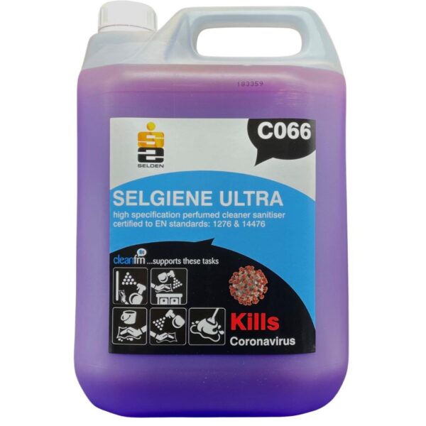 C066 Selgiene Ultra Perfumed Virucidal Cleaner / Sanitiser -5L