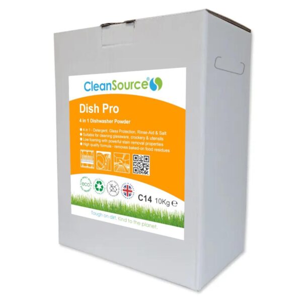 CleanSource® DISH PRO Dishwasher Powder-10Kg ecoBOX