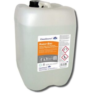 CleanSource® RAZOR BAC Food-Safe H.Duty Degreaser & Sanitiser - 20L