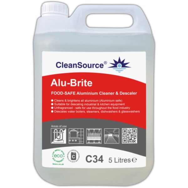 C34.5L CleanSource® ALU-BRITE Aluminium Cleaner & Descaler -5L