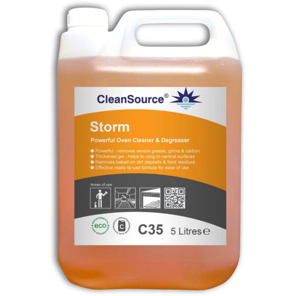 C35.5L CleanSource® STORM Heavy Duty Oven / Food Plant Cleaner -5L