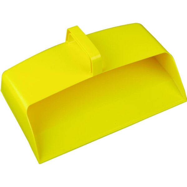 12" Enclosed Plastic Dustpan - Yellow
