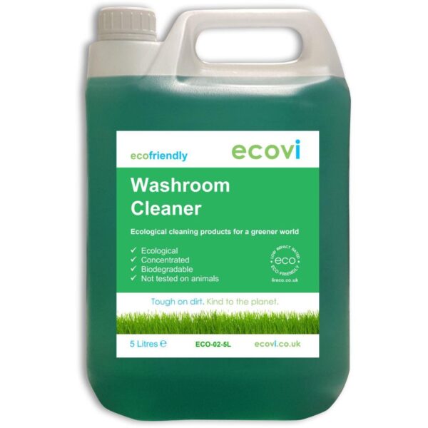 ECO-02-5L ecovi® Eco-Friendly Washroom Cleaner - 5L