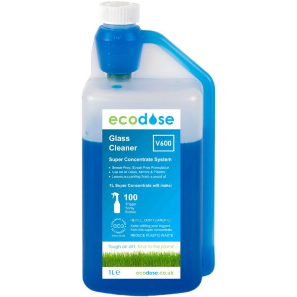 EcoDose V600 Glass Cleaner Super Conc.-1L