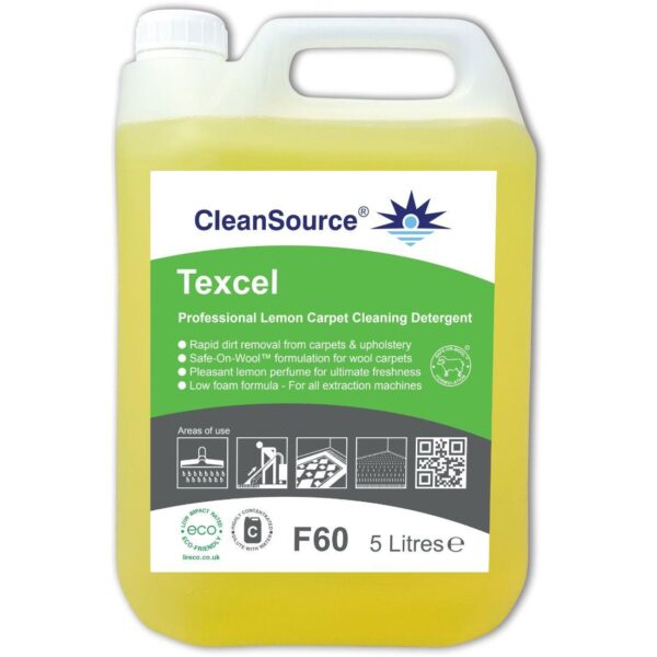 CleanSource® TEXCEL Carpet Extraction Cleaner- 5L