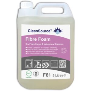 CleanSource® FIBRE FOAM Dry Foam Carpet Shampoo -5L