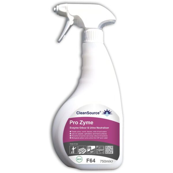 F64S.7 CleanSource® PRO ZYME Enzyme Odour & Urine Neutraliser-750ml