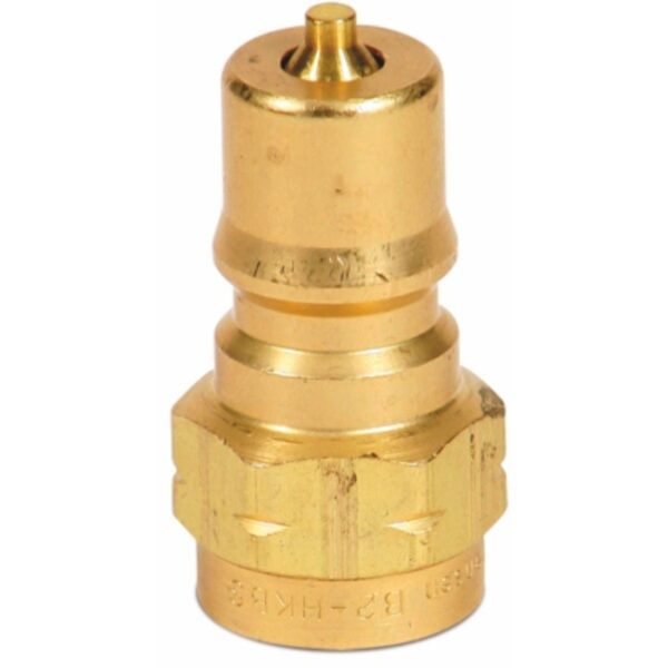 Brass QR Male Plug 1/4"