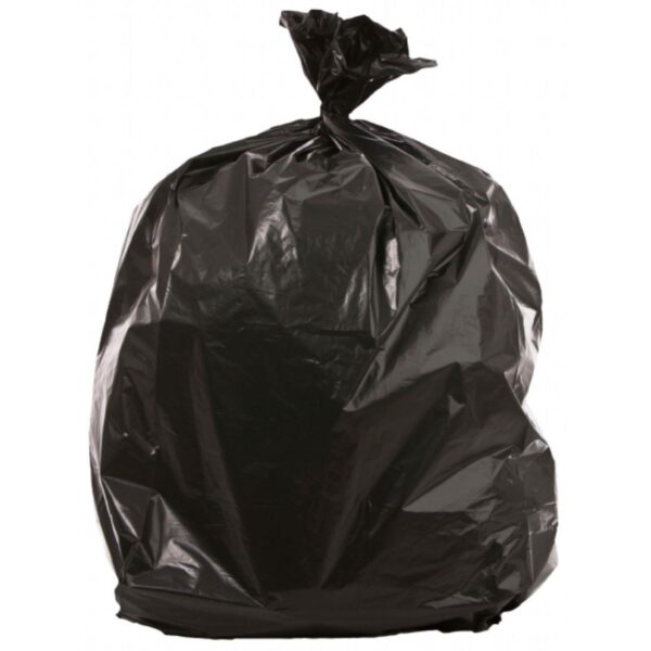 envirosack® 18x29x39" 90L 20Kg Extra Heavy Duty Refuse Sacks - BLACK (1x200)