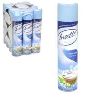 Insette Air Freshener 300ml Can - Fresh Linen