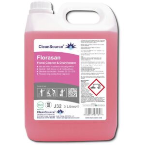 CleanSource® FLORASAN Cleaner & Disinfectant- 5L