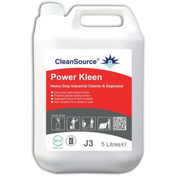J3G.5 CleanSource® POWER-Kleen Industrial Clnr Degreaser -5L