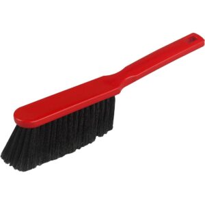 11" Plastic Bannister Brush - Soft RED