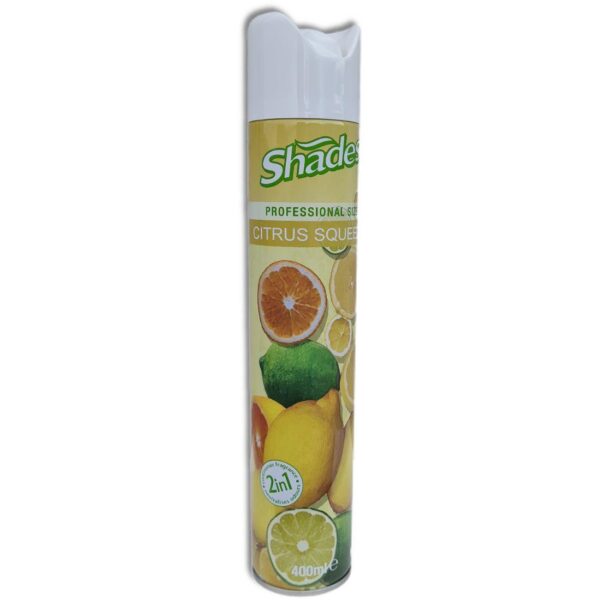 Shades Citrus aerosol Airfreshener 400ml Can