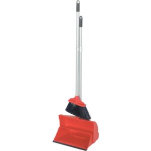 Lobby Dustpan & Brush set - Red