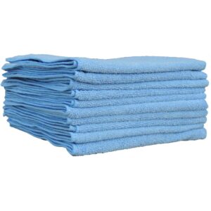 ecovi® 40cm 250gsm Medium Microfibre Cloth - Blue