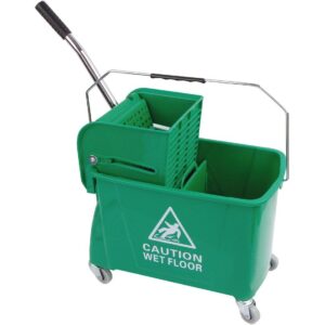 20L Microspeedy Bucket & Wringer - GREEN