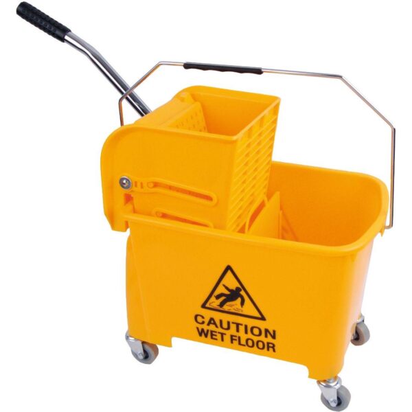 20L Microspeedy Bucket & Wringer - YELLOW