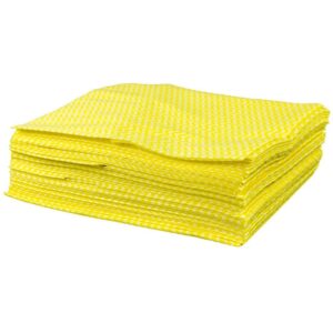 42x35cm JayTex Non-Woven Cloths 35gsm - Yellow (1x50)