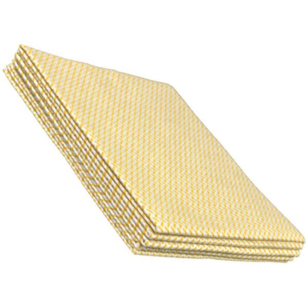 PNW806-YL MAXICloth Local Authority Cloths - Pack 5 - YELLOW