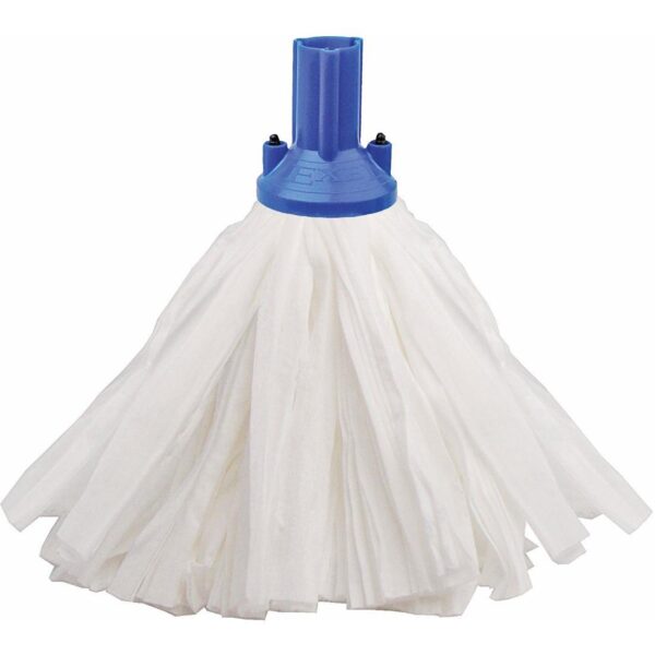 PS12-BL 120g Big White Socket Mop - Blue