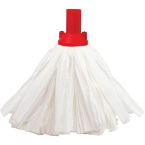 120g Big White Socket Mop -Red