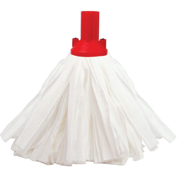 120g Big White Socket Mop -Red