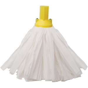 120g Big White Socket Mop -Yellow