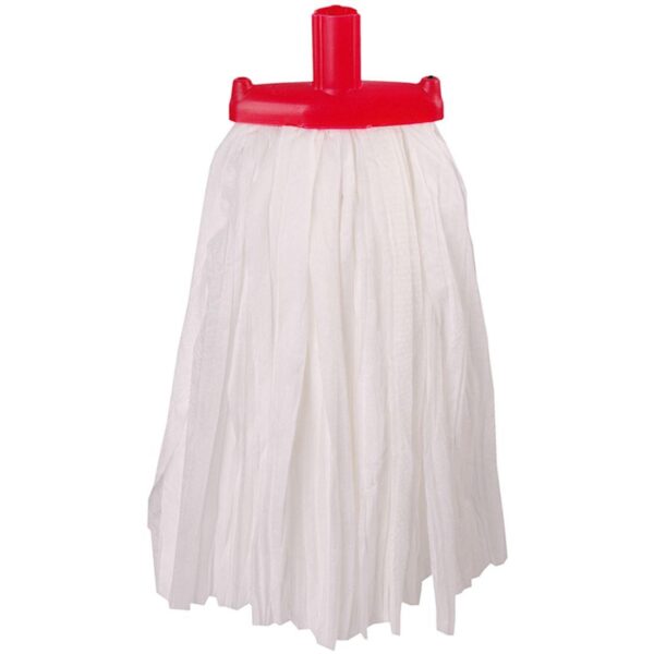 Excel Prairie 197g Stubby BIG WHITE Kentucky Mop - Red