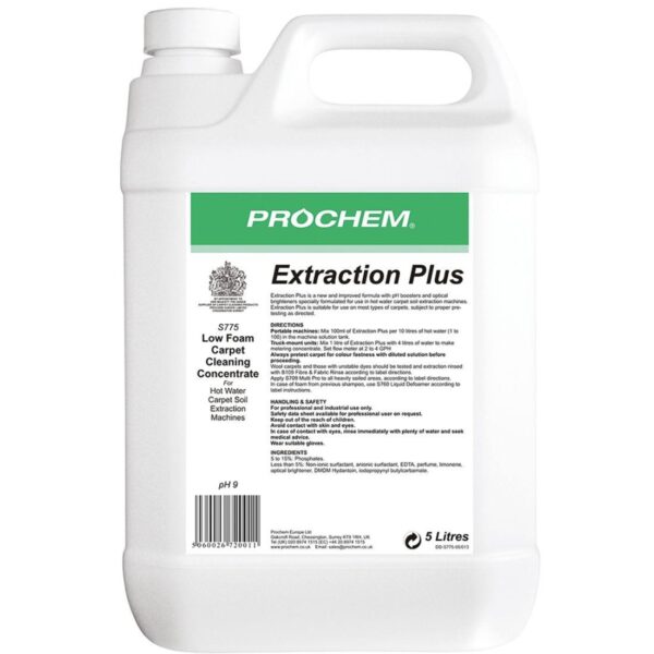 Prochem EXTRACTION PLUS Carpet Detergent -5L