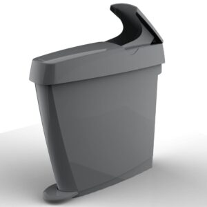 Pedal Operated Sanitary Bin - 20L - Grey