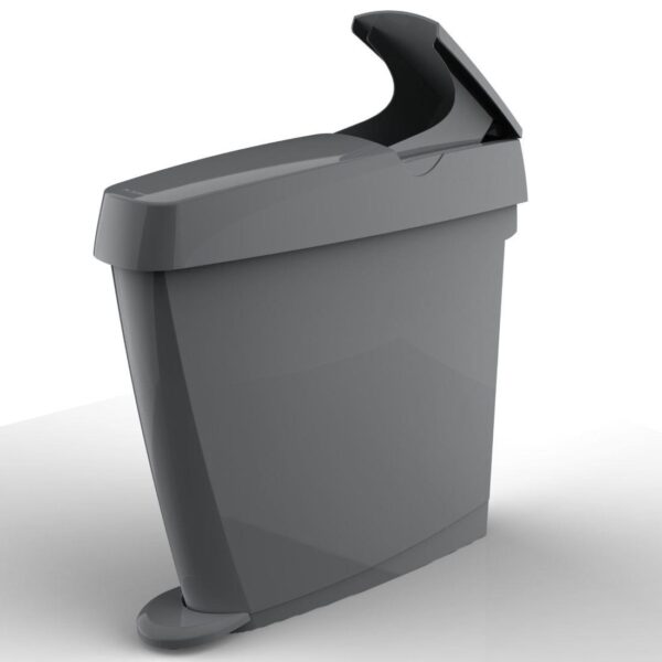 Pedal Operated Sanitary Bin - 20L - Grey