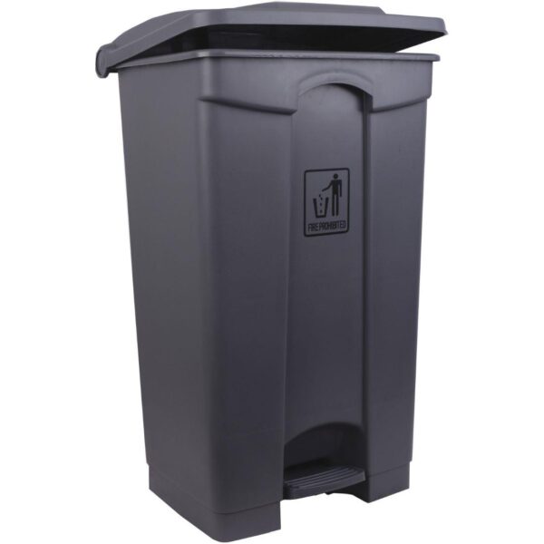 SO-1290-GY STEP-ON CONTAINER 90L GREY/BASE GREY LID