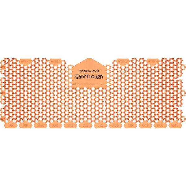 ST06-MA P-Wave Urinal Trough Screens - Mango (1x2)