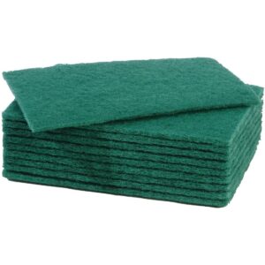 9x6" (23 x15cm) Green Scourers (500gsm) (1x10)
