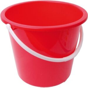 10L Homeware Bucket - Red