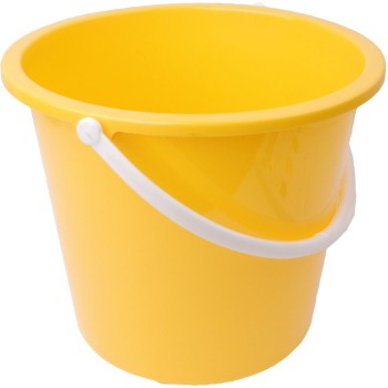 10L Homeware Bucket - Yellow